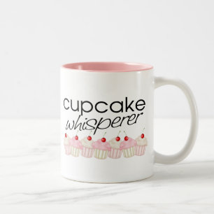 Cupcake Whisper Two-Tone Coffee Mug