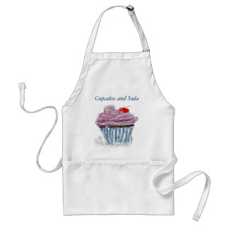 Cupcake with Cherry Standard Apron