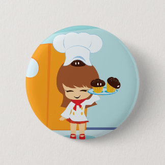 Cupcakes 2 Inch Round Button