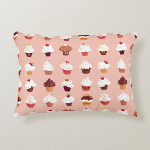 Cupcakes Accent Pillow