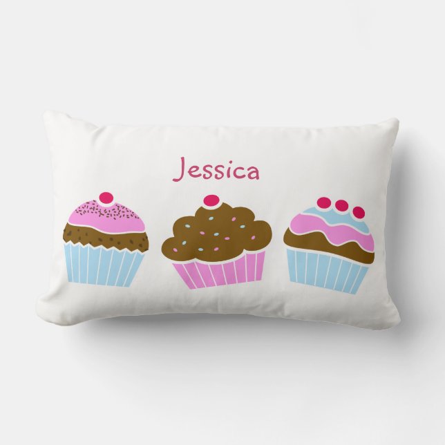 Cupcakes American MoJo Pillow (Front)