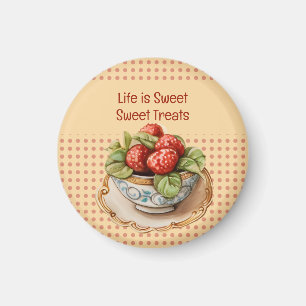 CupCakes and dots Magnet