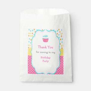 Cupcakes and Sprinkles Favour Bag