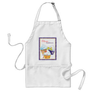 Cupcakes Bakery Chef Personalized Name Standard Apron