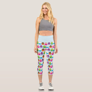 Cupcakes - Capri Leggings