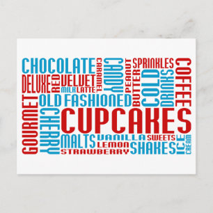 cupcakes chitChat Postcard