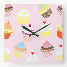 Cupcakes clock