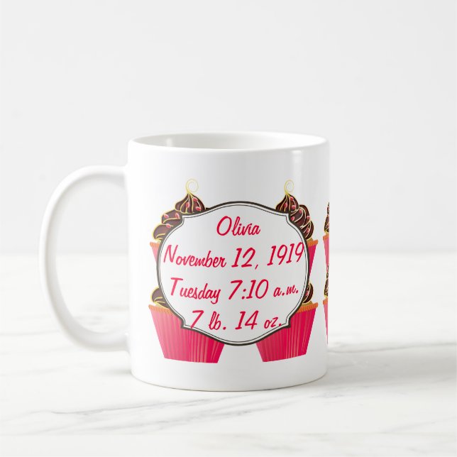 Cupcakes Coffee Mug (Left)