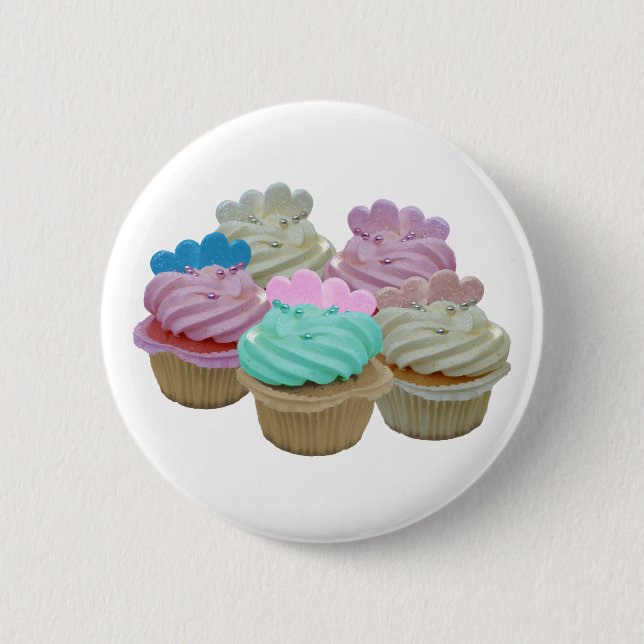 Cupcakes Galore! 2 Inch Round Button (Front)