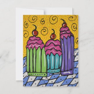 Cupcakes! Holiday Card