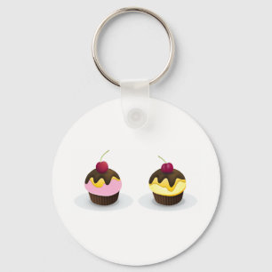 cupcakes keychain