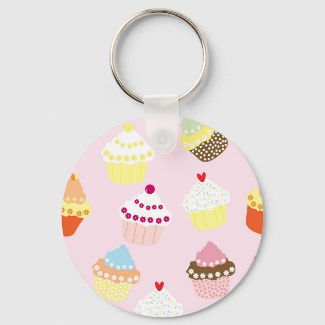 Cupcakes Keychain (Front)