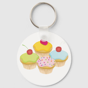 Cupcakes Keychain