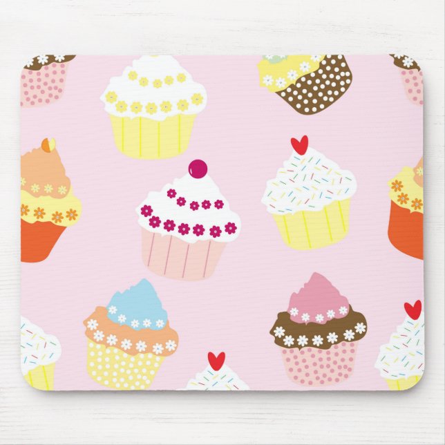 Cupcakes Mouse Pad (Front)