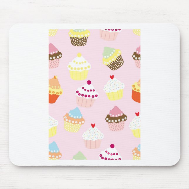 Cupcakes Mouse Pad (Front)