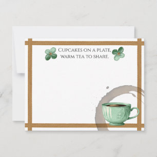 Cupcakes on a Plate Card