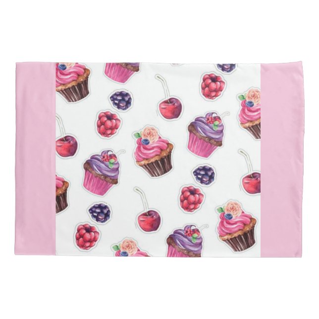 Cupcakes Pillowcase (Back)
