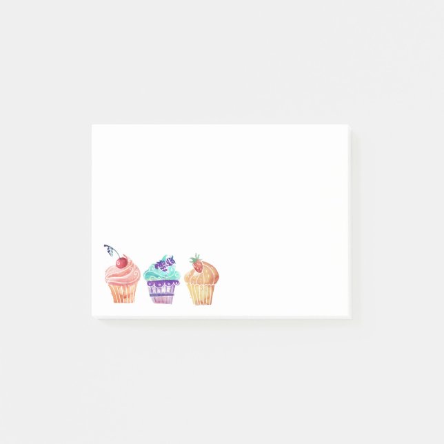 Cupcakes Post-it Notes (Front)