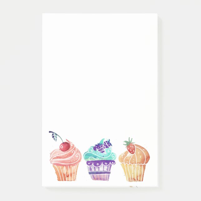 Cupcakes Post-it Notes (Front)