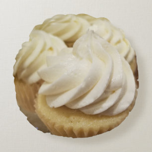 Cupcakes Round Pillow