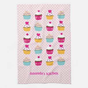 Cupcakes Serviettes de cuisine