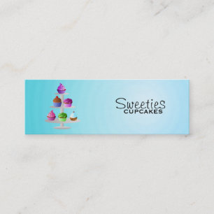 Cupcakes Skinny Business Cards