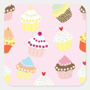 Cupcakes stickers