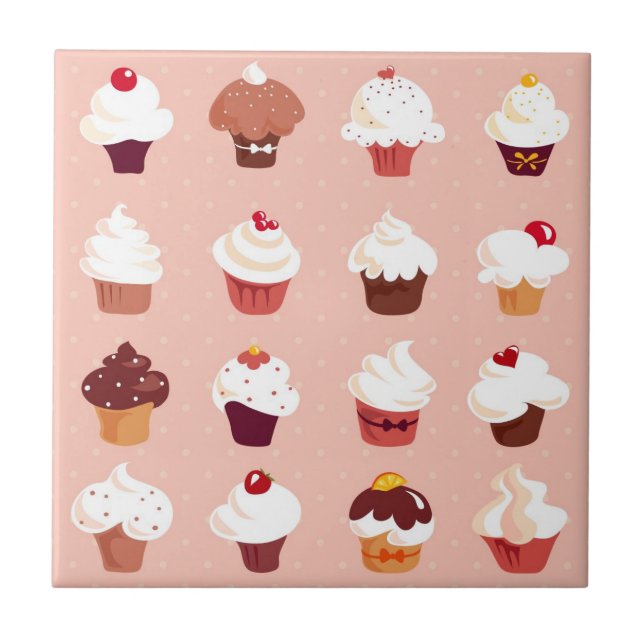 Cupcakes Tile (Front)