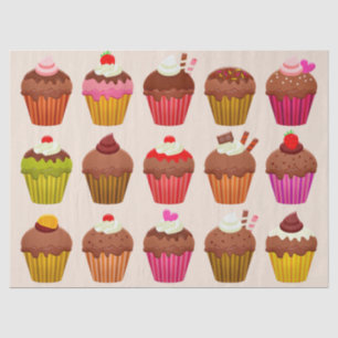 cupcakes tissue paper