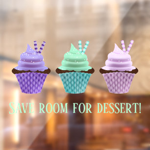 Cupcakes Window Cling