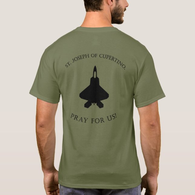 Cupertino F-22 T-Shirt (Back)