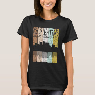 Cupertino Periodic Table Elements Cupertino Califo T-Shirt