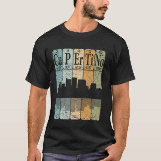 Cupertino Periodic Table Elements Cupertino Califo T-Shirt