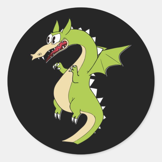 Cuphead Dragon (grim Matchstick) Sticker  (Front)