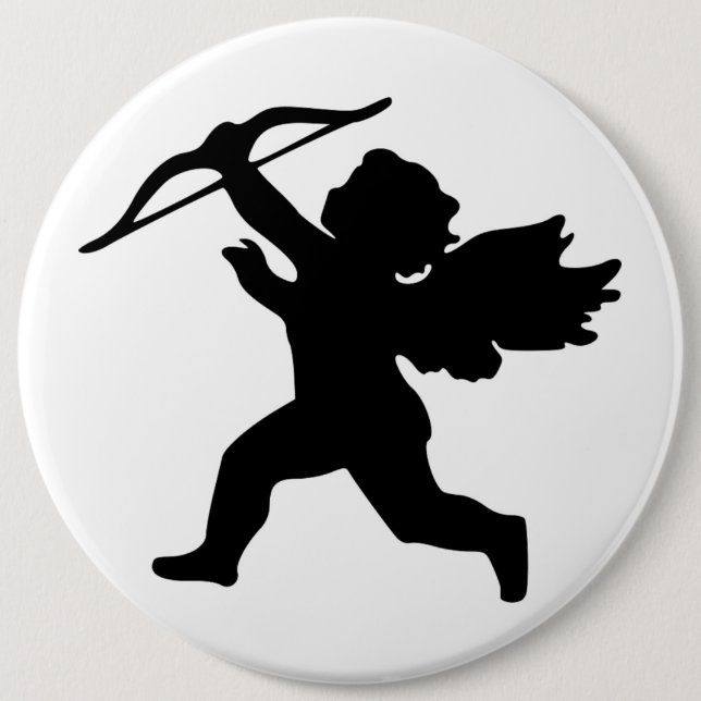 CUPID 6 INCH ROUND BUTTON (Front)