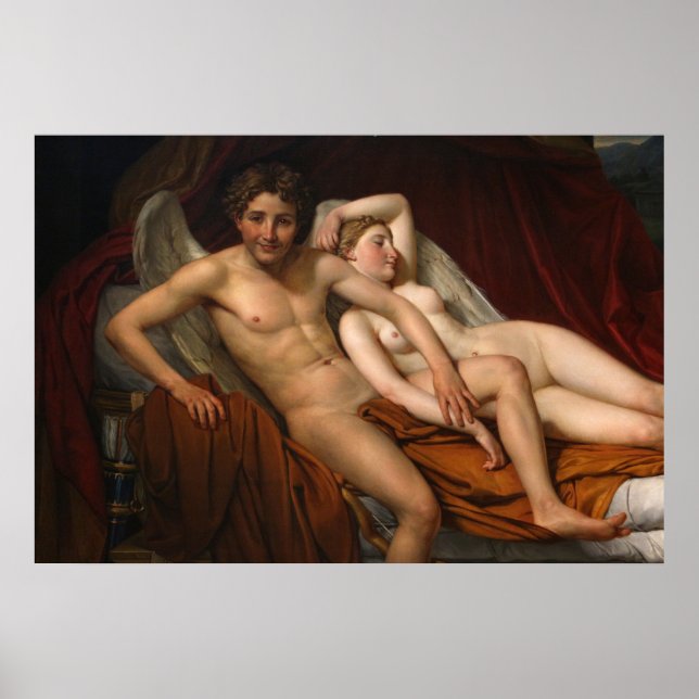 Cupid and Psyche, 1817 Poster (Front)