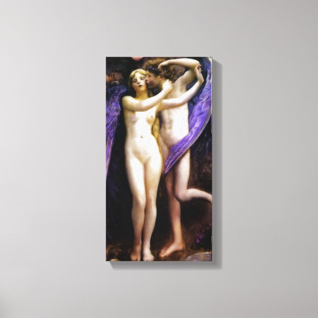Cupid and Psyche Canvas Print (Front)