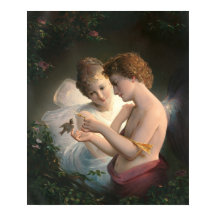 Cupid and Psyche, Louis Prang