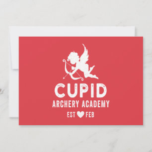 Cupid Archery Academy Invitation