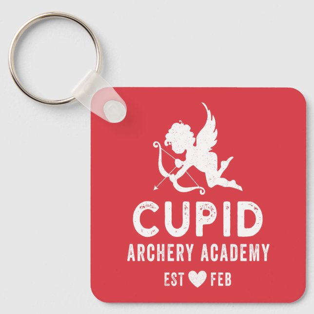 Cupid Archery Academy Keychain (Front)