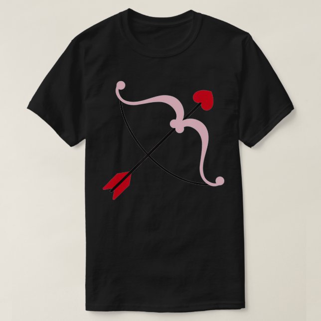 Cupid Arrow  T-Shirt (Design Front)
