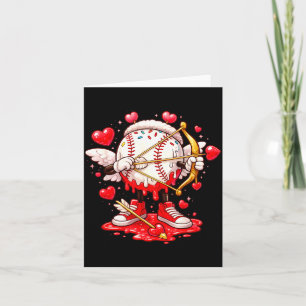 Cupid Baseball Drip Icecream Apparel Youth Boy Val Card