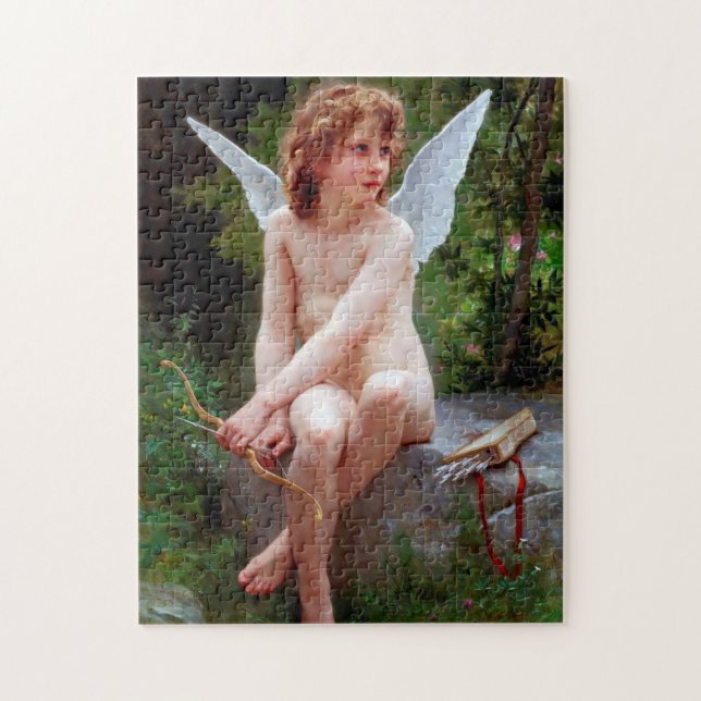 Cupid, Bouguereau Jigsaw Puzzle (Vertical)