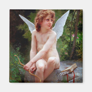Cupid, Bouguereau Magnet
