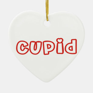 Cupid Ceramic Ornament