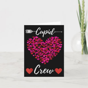 Cupid Crew Valentines Day Couple Costume For Women Card