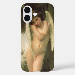 Cupid (Cupidon) Angel Portrait by Bouguereau iPhone 16 Case
