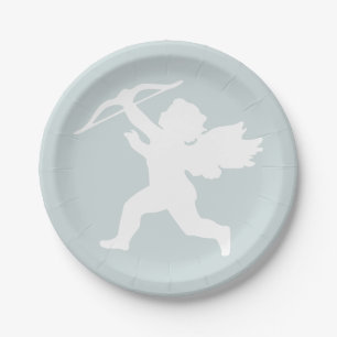 Cupid custom paper plates