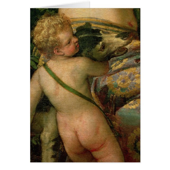 Cupid, detail from Venus and Adonis, 1580 (Front)