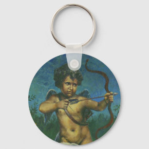 Cupid fresco Design Keychain